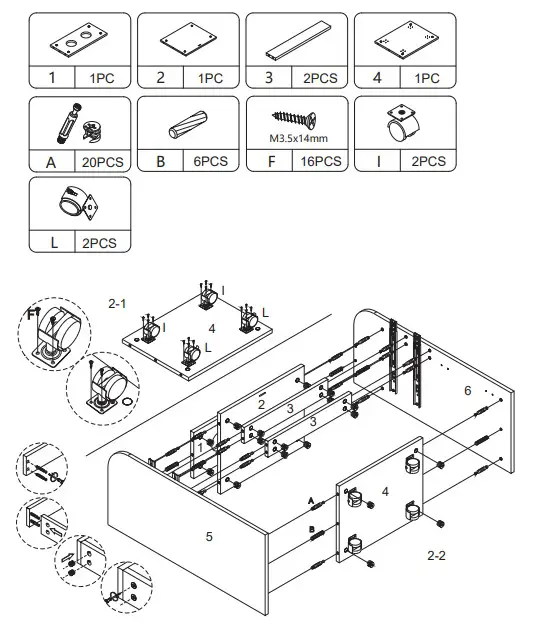 Reshable MR11Y0180 Beauty Salon Storage Cabinet, Lockable Styling (5)