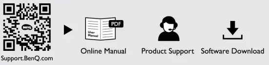 BenQ GW2470ML LCD Stylish Monitor with Eye Care Technology - 7