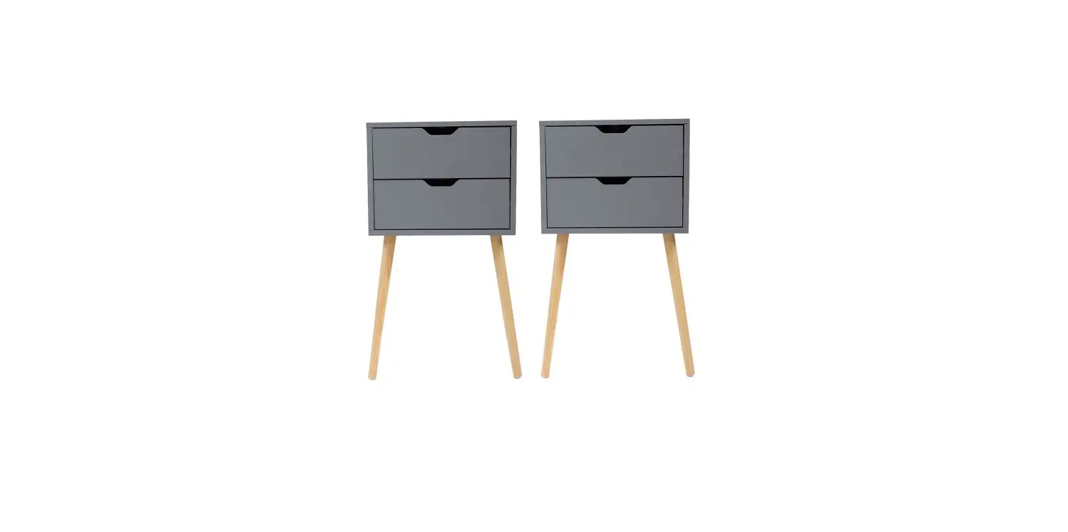 Jaxpety Hg61t0576 Contemporary Shagreen Gray Nightstand 2pcs User Manual Jaxpety Hg61t0576 Contemporary Shagreen Gray Nightstand 2pcs User Manual