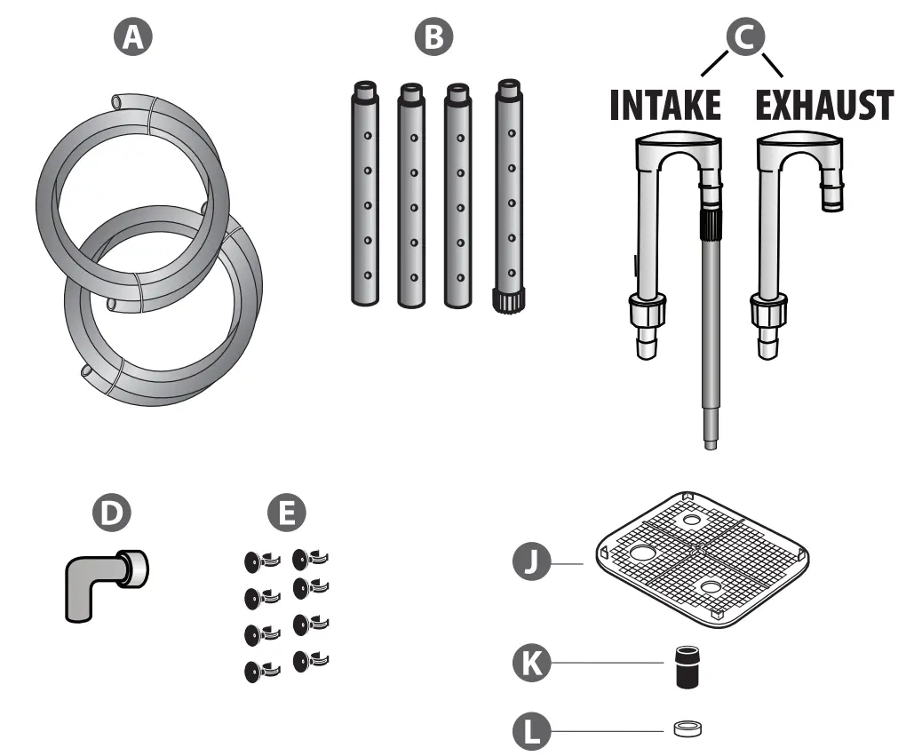 Canister Filter Parts List