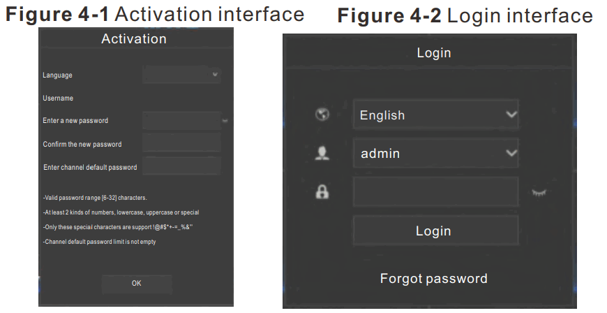 sunell SN-NVR3632E8 Network Video Recorder - interface
