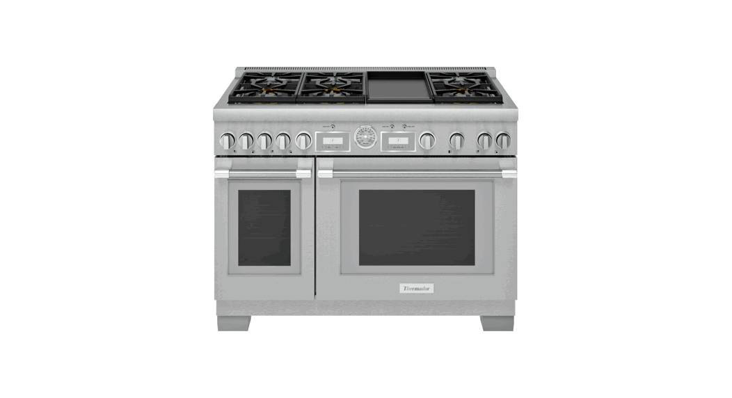 Thermador Prg486wlg-4 Dual Fuel Professional Range Instructions