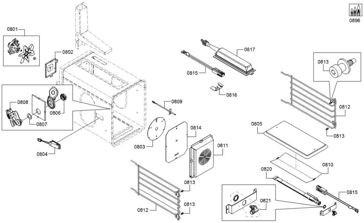 Thermador PRG486WLG 4 Dual Fuel Professional Range - fig 6