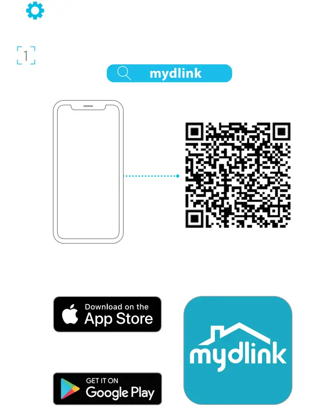 mydlink Full HD Outdoor Wi-Fi Camera DCS- 1