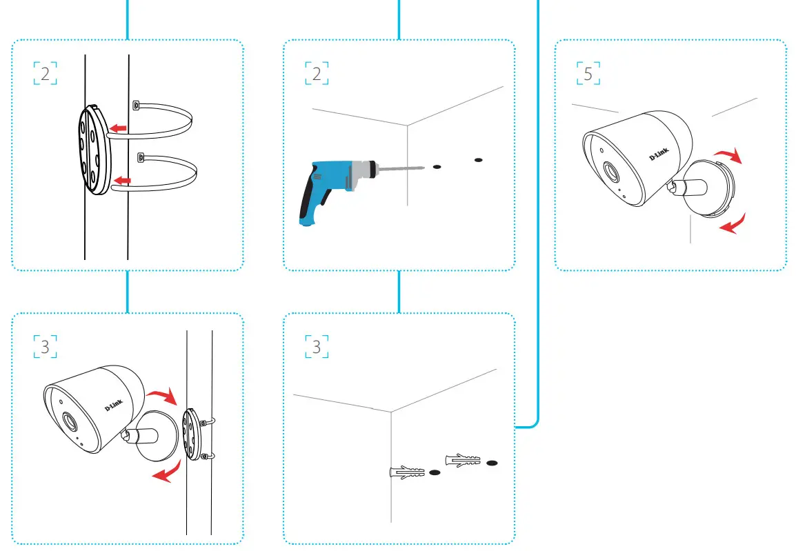 mydlink Full HD Outdoor Wi-Fi Camera DCS- Setup 2