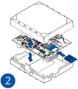 Micro-SIM card insert