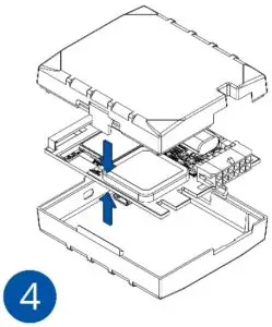Attaching cover back