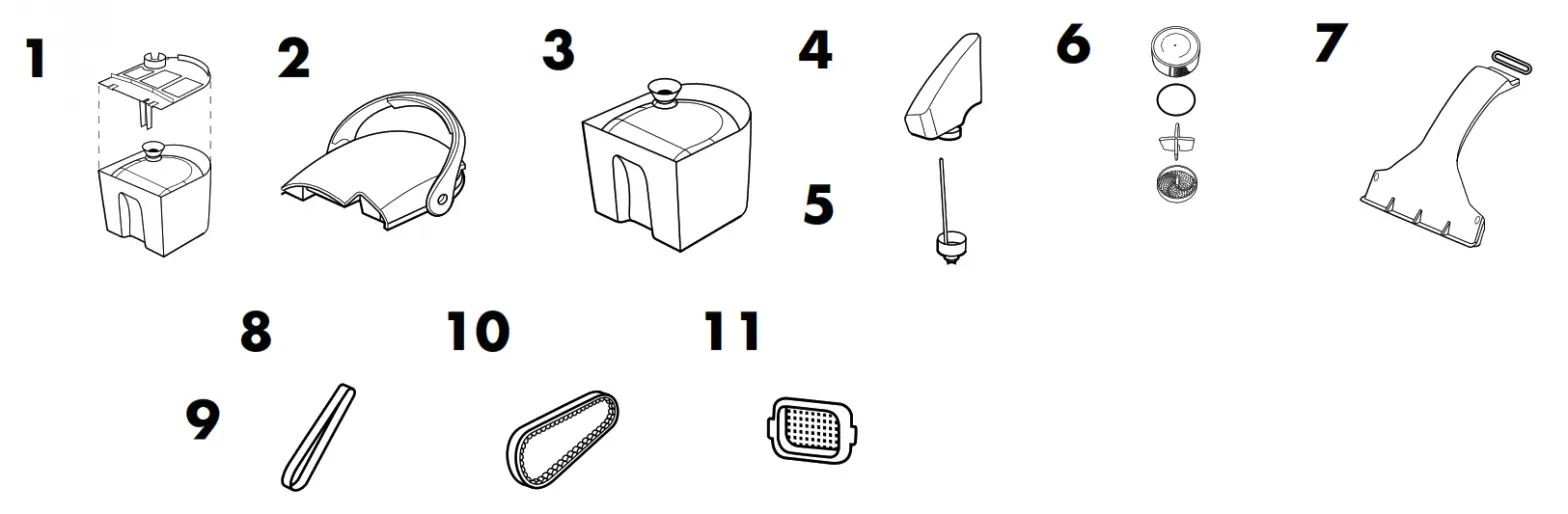 Replacement parts - BISSELL PowerSteamer