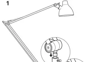 IKEA 603.047.44 ANTIFONI Work Lamp - Product Overview 3