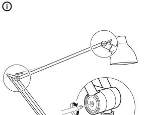 IKEA 603.047.44 ANTIFONI Work Lamp - Product Overview 6