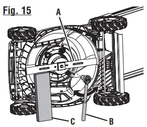 RYOBI 21 In 40 Volt Lawn Mower RY401014 - fig 15