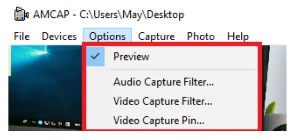 ArduCam 12MP HQ USB Camera Bundle - Menu