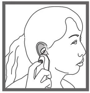 FORA IR21 Ear- Forehead Thermometer--Gently fit