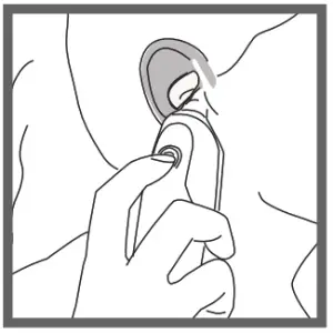 FORA IR21 Ear- Forehead Thermometer-- Press and release