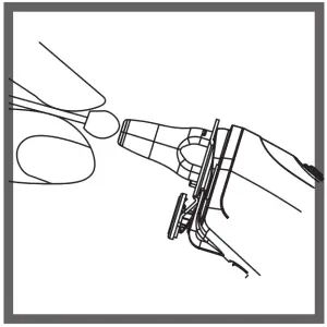 FORA IR21 Ear- Forehead Thermometer-- with a cotton