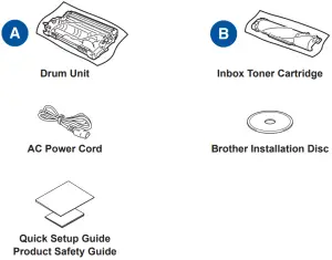 brother B7710DN All In One Printer -- machine