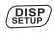 YAESU FTM-100DR DE User Manual - Disp Setup