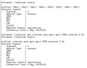 InHand Networks VT310 Vehicle Localization Gateway - commond 5
