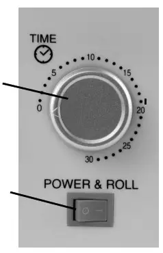 Nostalgia Hot Dog Roller &amp Bun Warmer NCLHDRTO8AQ - RÉGLAGES DE LA MINUTERIE ET DE LA PUISSANCE