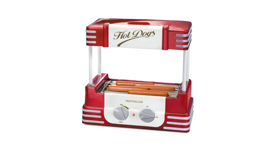 Nostalgia Hot Dog Roller & Bun Warmer Nclhdrto8aq Instruction Manual