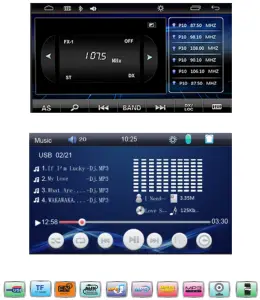 Hodozzy B083J4SVDG Car 7 Inch MP5 Player