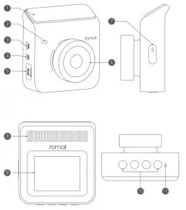 70mai A400 Series Dash Cam