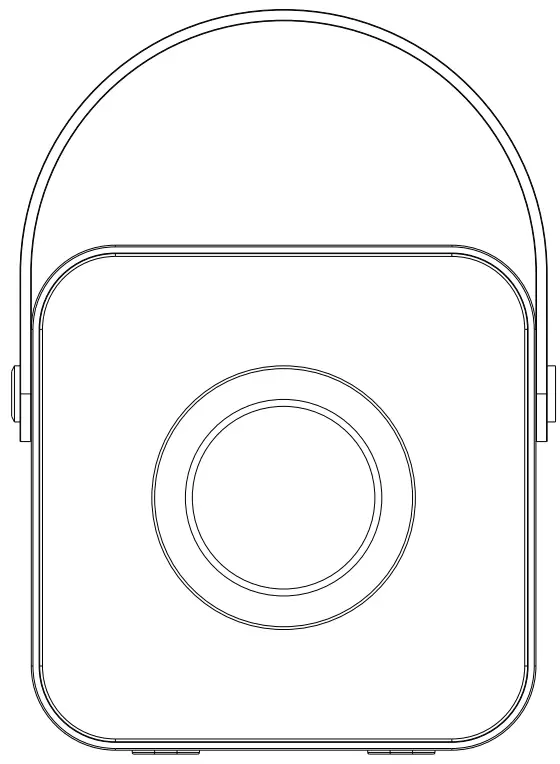 Marsk T 25400 Bluetooth Speaker - Bamboo BT Speaker