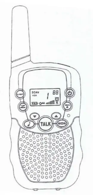 Shenzhen Sunjet Electronic T388 Walkie Talkie