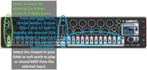 USB PC Port Virtual Outputs