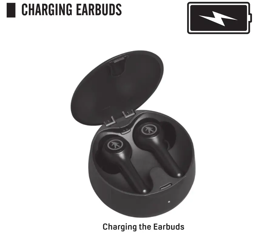 Protempo Us Dba Outdoor Tech OT5950 Ravens True Wireless Noise Cancelling Earbuds - CHARGING CAS