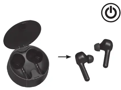 Protempo Us Dba Outdoor Tech OT5950 Ravens True Wireless Noise Cancelling Earbuds - POWER