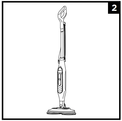 Shark S6002 Series Steam and Scrub Mop - AFTER USE