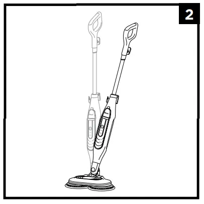 Shark S6002 Series Steam and Scrub Mop - Please note