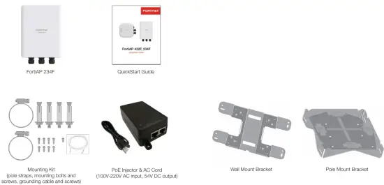 FORTINET 432F Outdoor Wireless Access Point - box2
