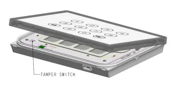 Z-Wave Plus PSK01 Smart Keypad 5