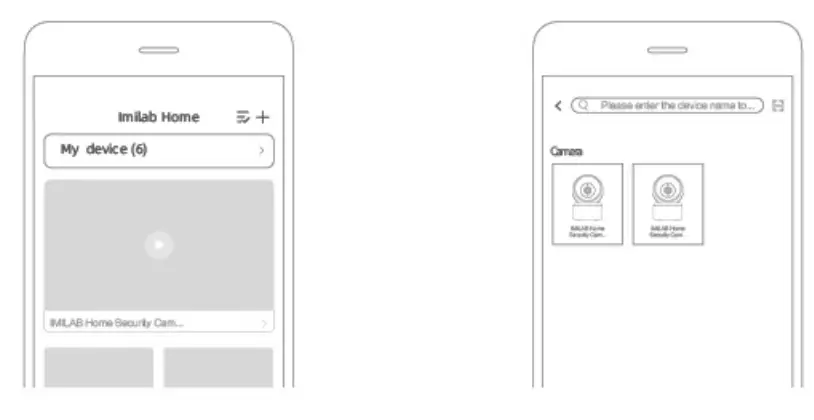 imilab C30 Home Security Camera - app