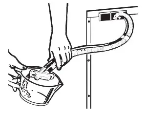 GE Appliances GPT225 Series GPT225SSLSS - REMOVE UNICOUPLE FROM 2