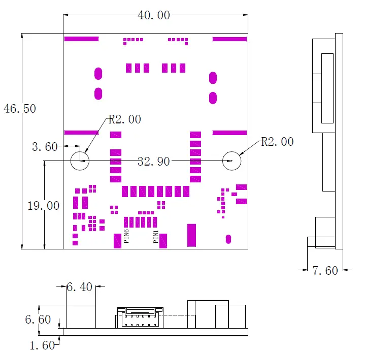 PANTUM CDW-G4822BU-01 WiFi Module 1