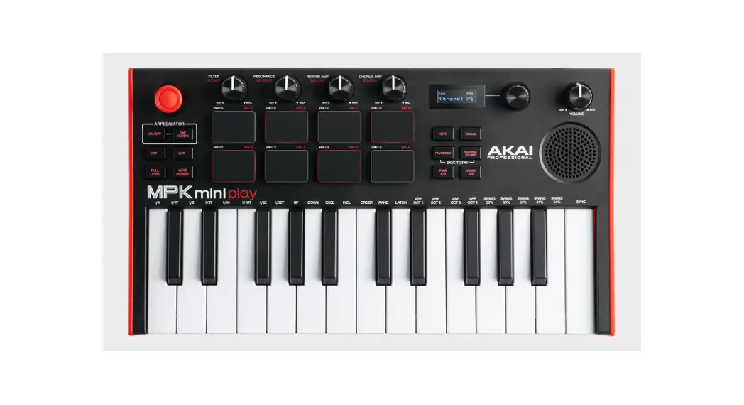 Akai Professional Mpk Mini Play Mk3 Tiny Usb Keyboard Controller With Sounds And Speaker User Guide Akai Professional Mpk Mini Play Mk3 Tiny Usb Keyboard Controller With Sounds And Speaker User Guide