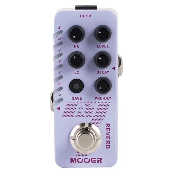 MOOER R7 Reverb Pedal