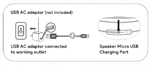 CHARGING THE SPEAKER