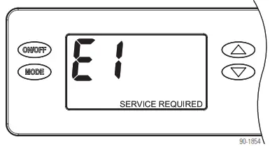 Aprilaire E080CS Dehumidifier for Crawl Spaces - DIAGNOSTIC CODES
