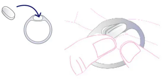 OvulaRing Apps - medical plastic ring