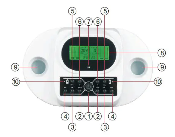 eSMARTTEK YT-200 Wireless Intelligent Sensing Wireless Charging All In One Machine-FIG3