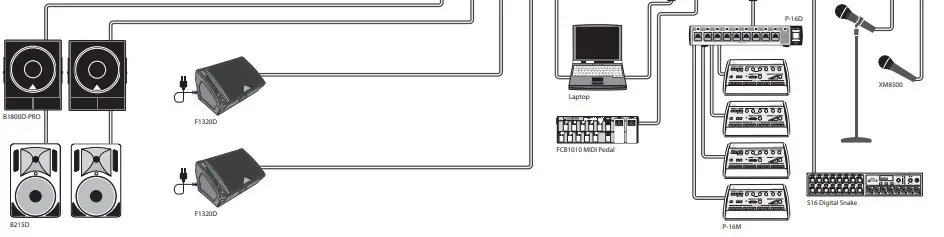 behringer Digital Rack Mixer USB Audio Hock up 1