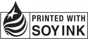 SOY INK sign