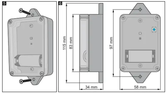 Satel ADD-200 Wireless Outdoor Dusk and Temperature Detector-fig5