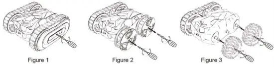 Huajia Technology Industry WJRC5106 2 In 1 2.4G Double Drive Stunt Car - figure 3