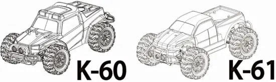 Guangdong Syma Model Aircraft Industrial K 60 Full-Scale 4WD Vehicle