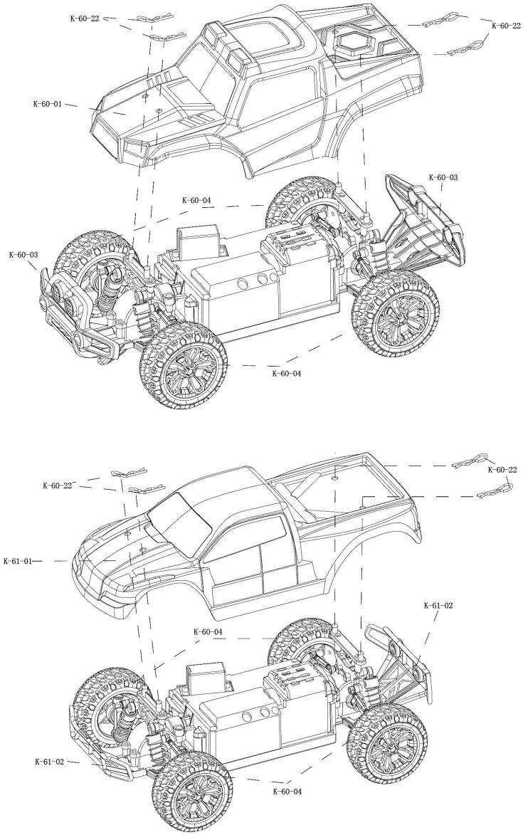 Guangdong Syma Model Aircraft Industrial K 60 Full-Scale 4WD Vehicle - Fig 19